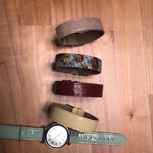 Watch & customizable replacement bands